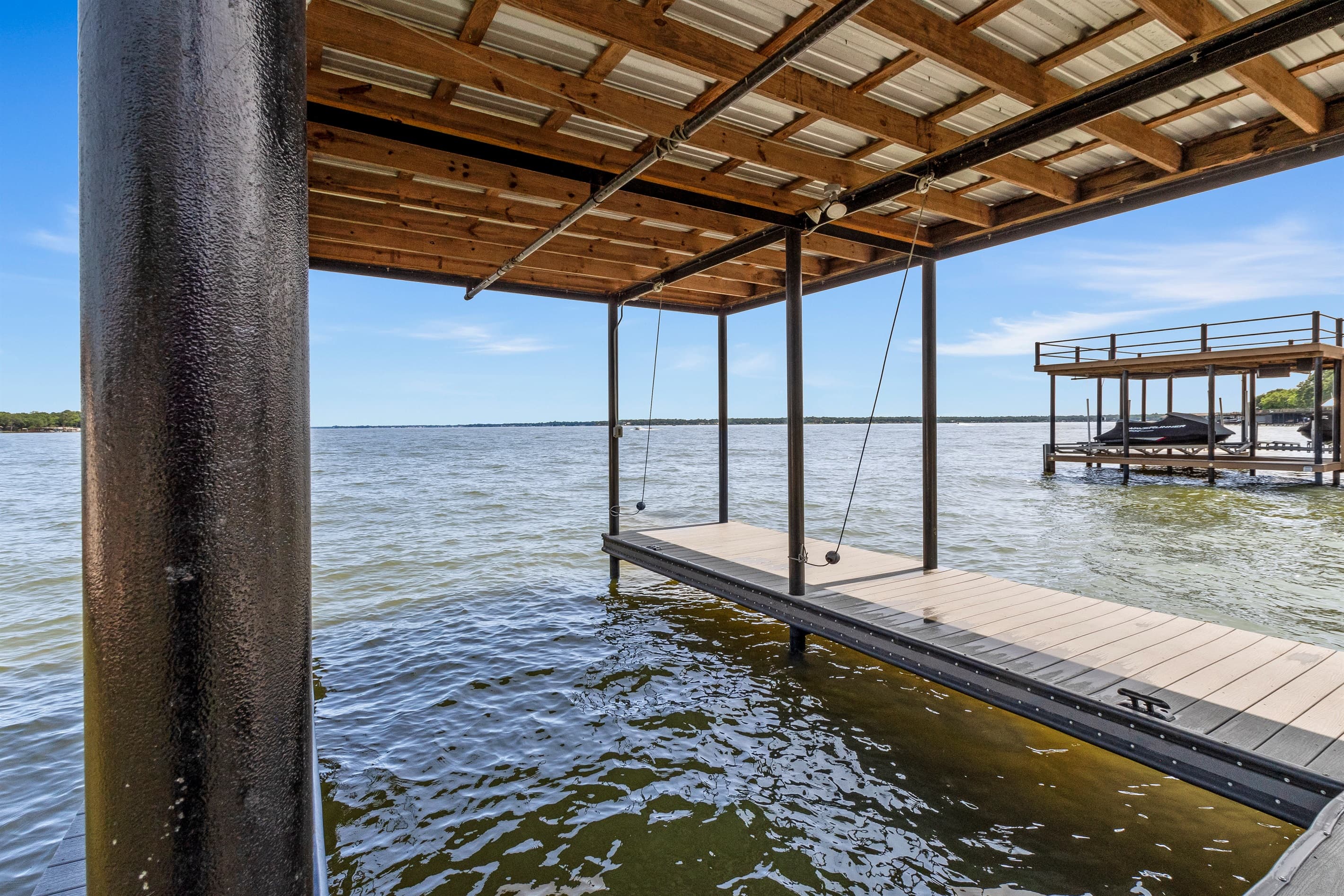Bring the boat! Casa KK at the Lake features a private dock—just pull up and enjoy the water anytime.