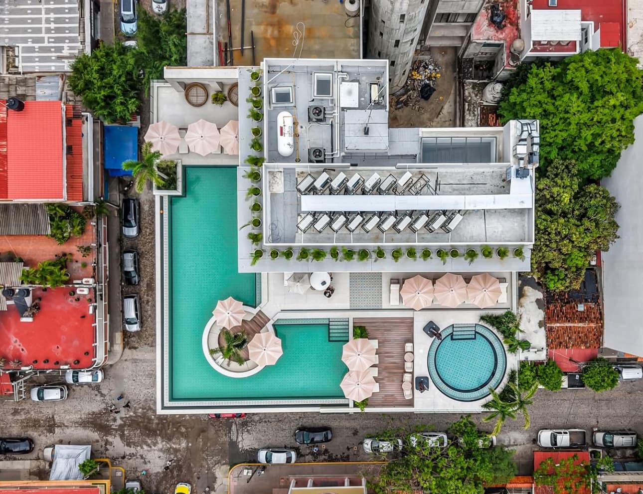 Aerial View of the Amazing Rooftop!