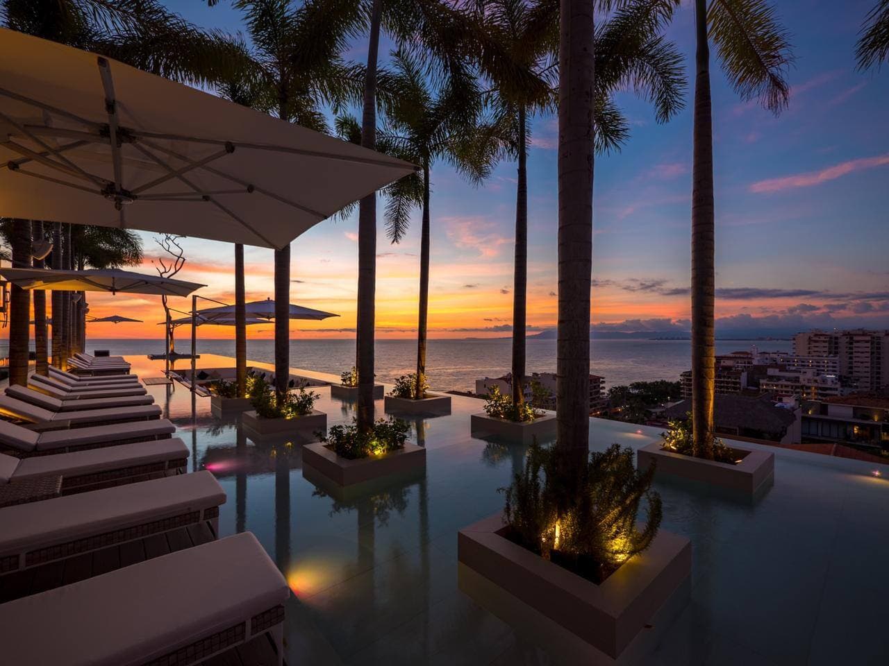 Spectacular views from the rooftop.