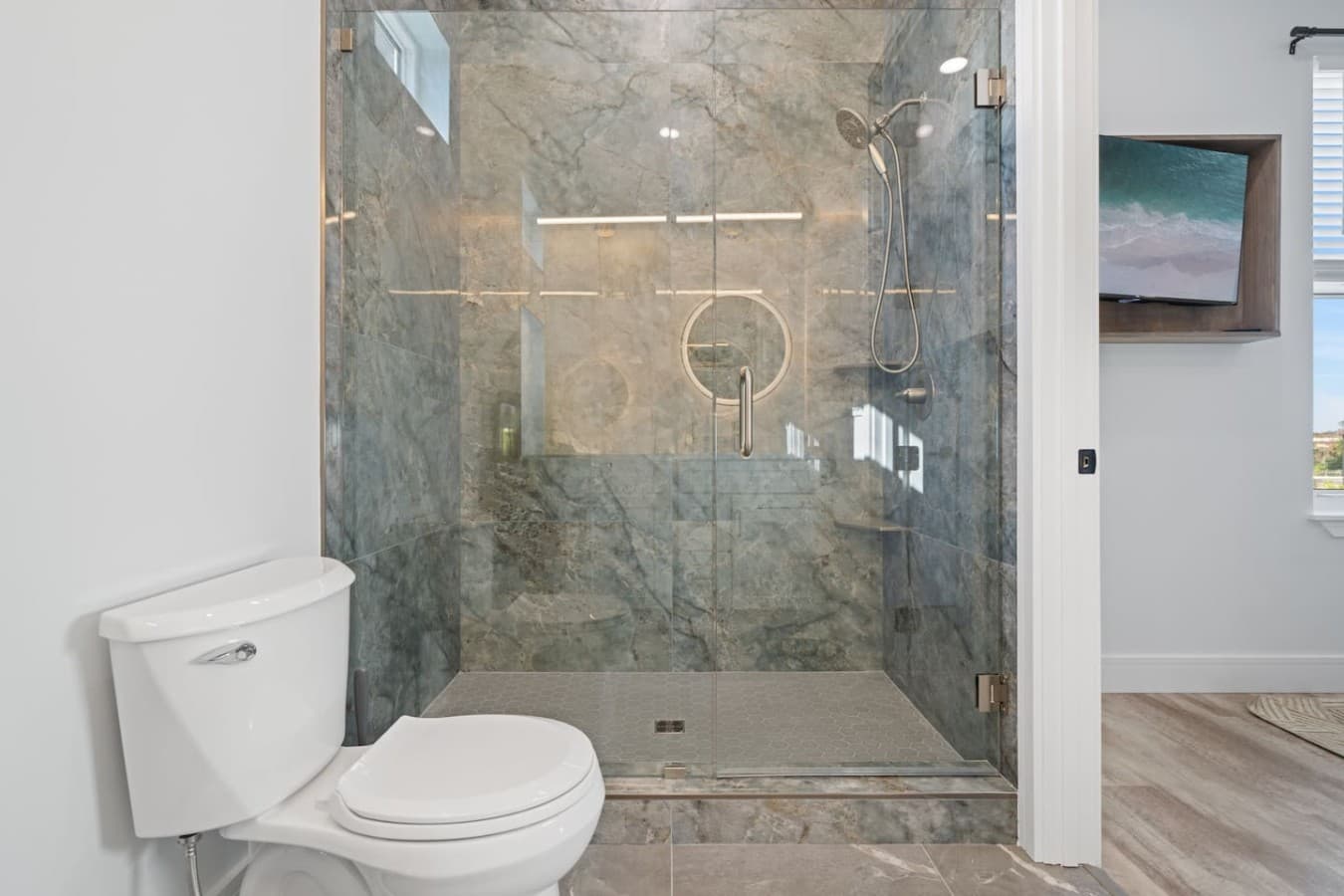 Master bathroom upstairs