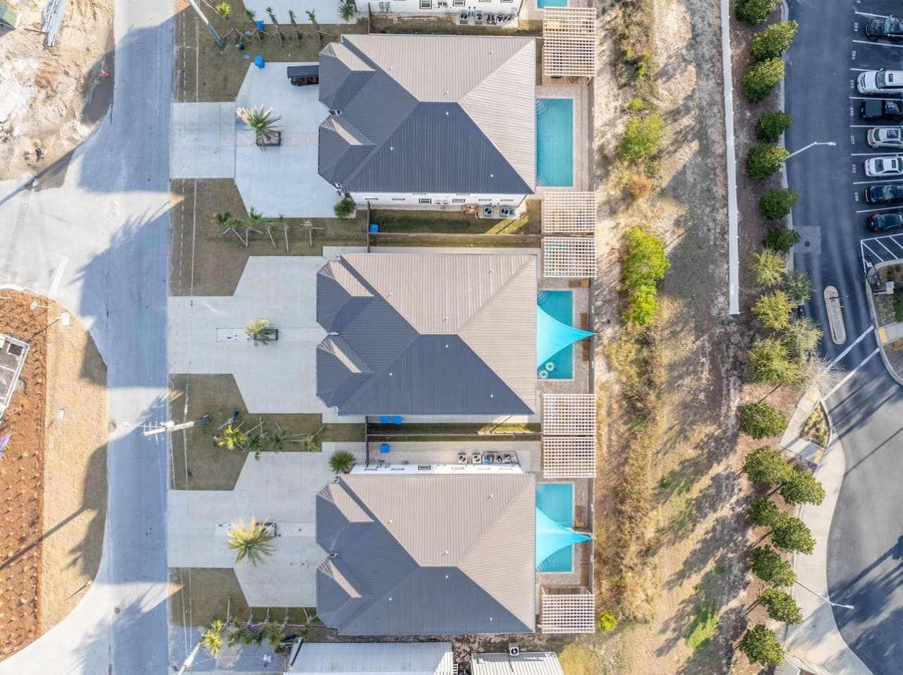 A large pool to enjoy in the back of the home