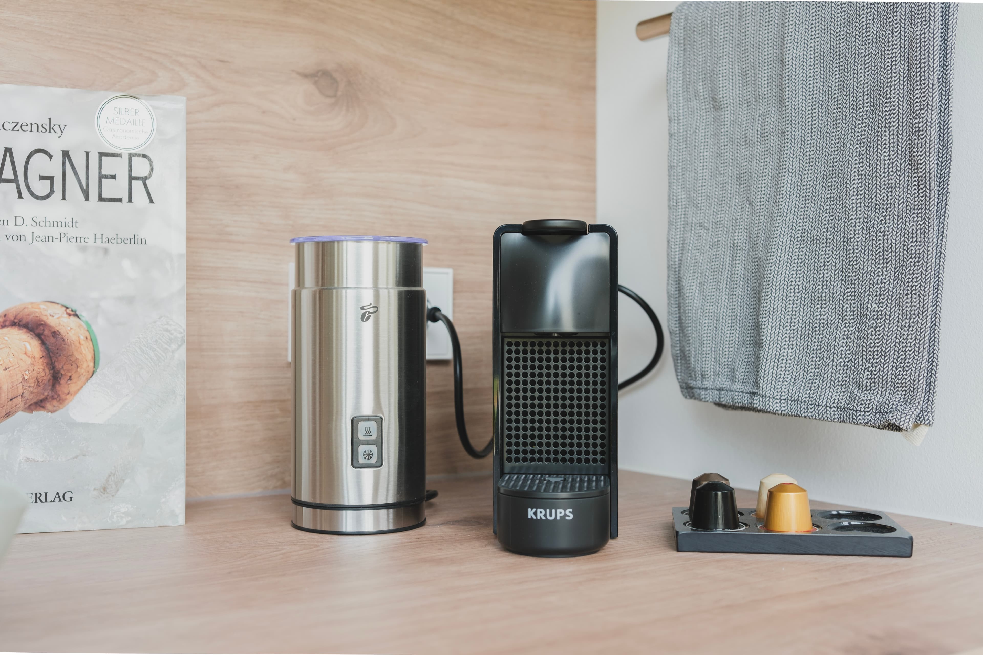 Kaffeemaschine und -kapseln