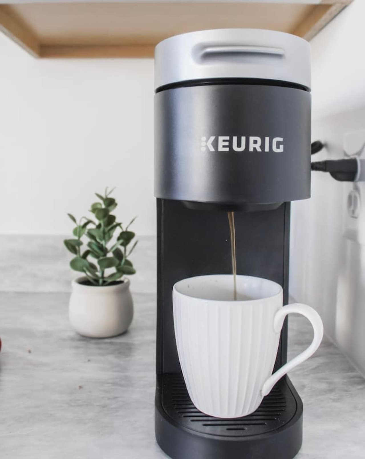 A Keurig machine with multi-stream technology that makes for a better cup of coffee!