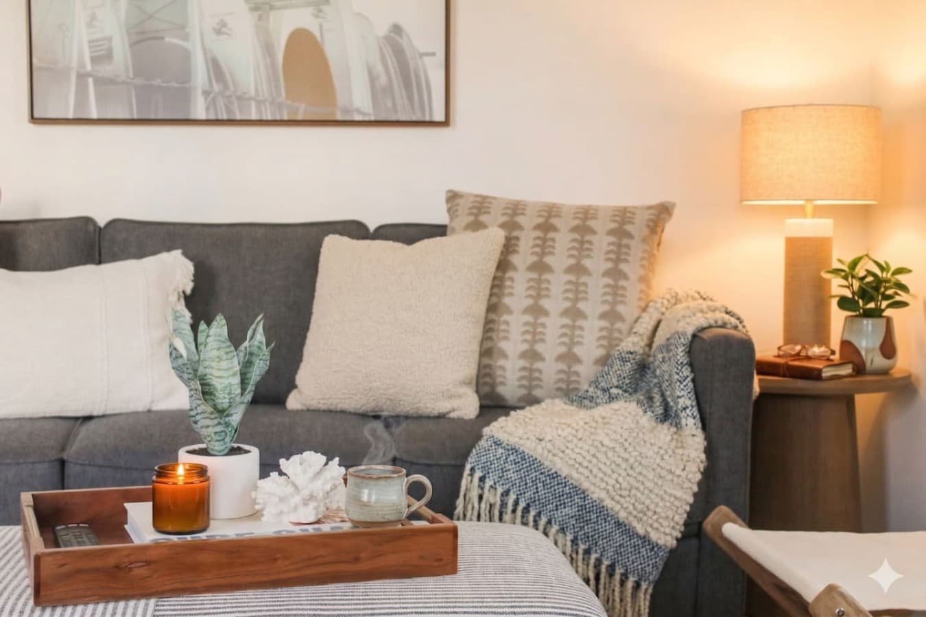 Enjoy the ambiance in this wonderful spot! 
*Some items used for the photoshoot only*