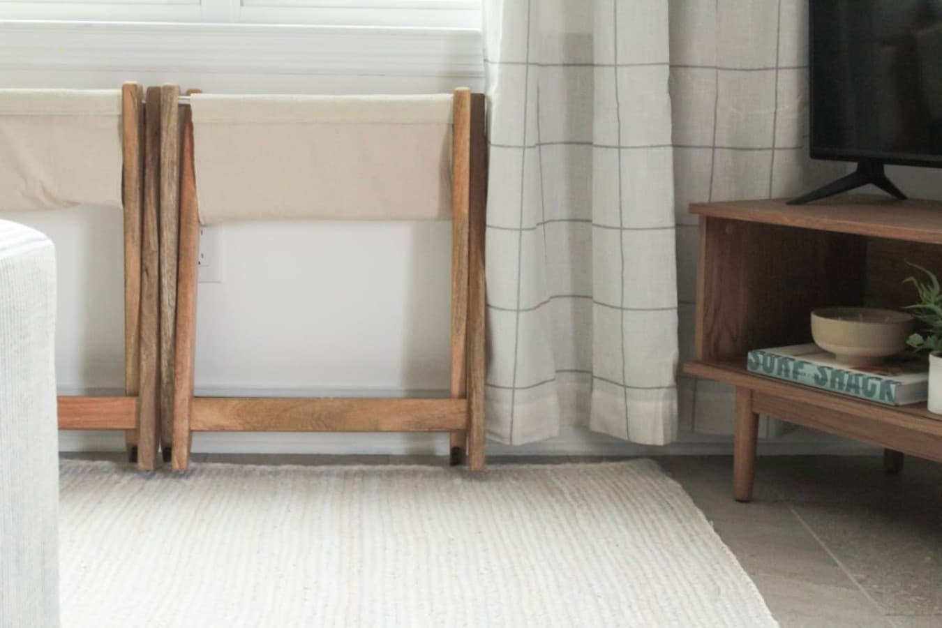 Extra seating in the family room