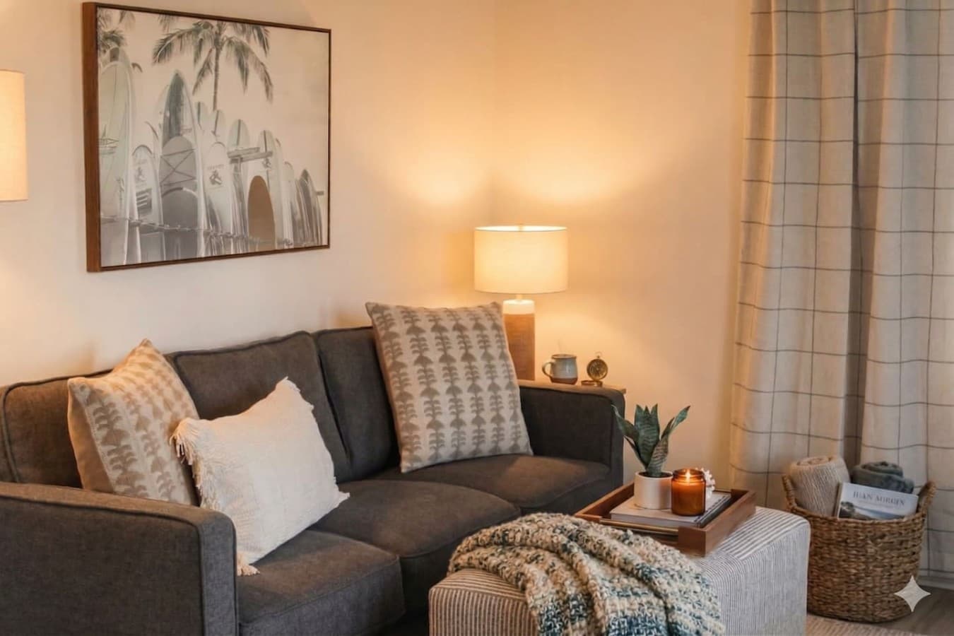 A comfortable sofa to relax on
*Some items used for the photoshoot only*