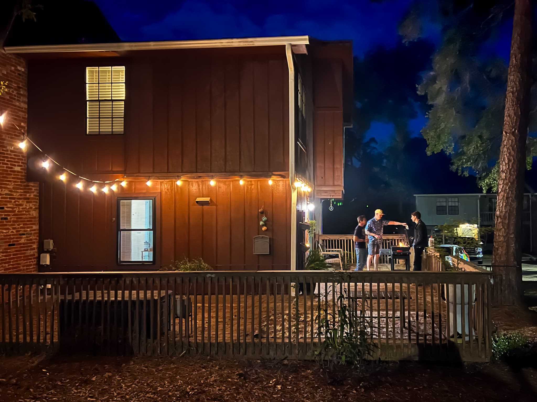 Back Porch with Grill area