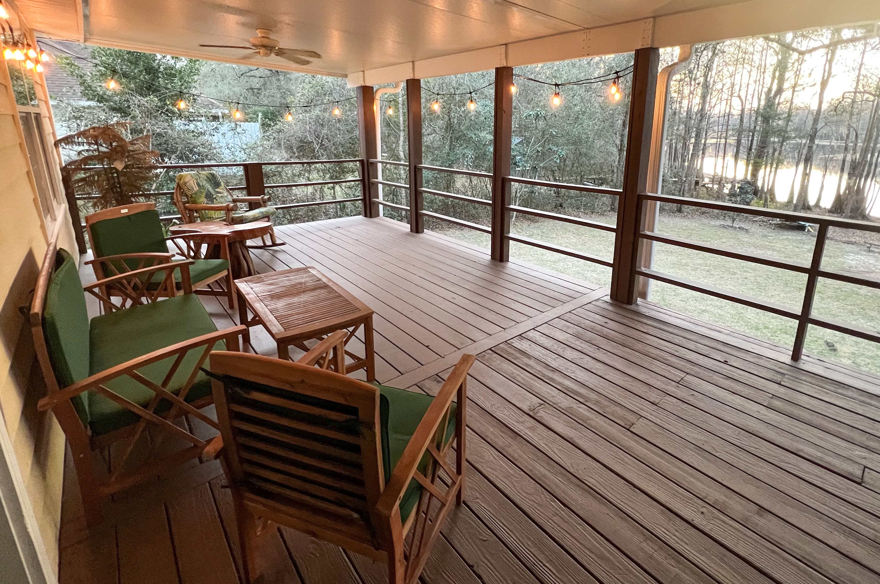 Back porch