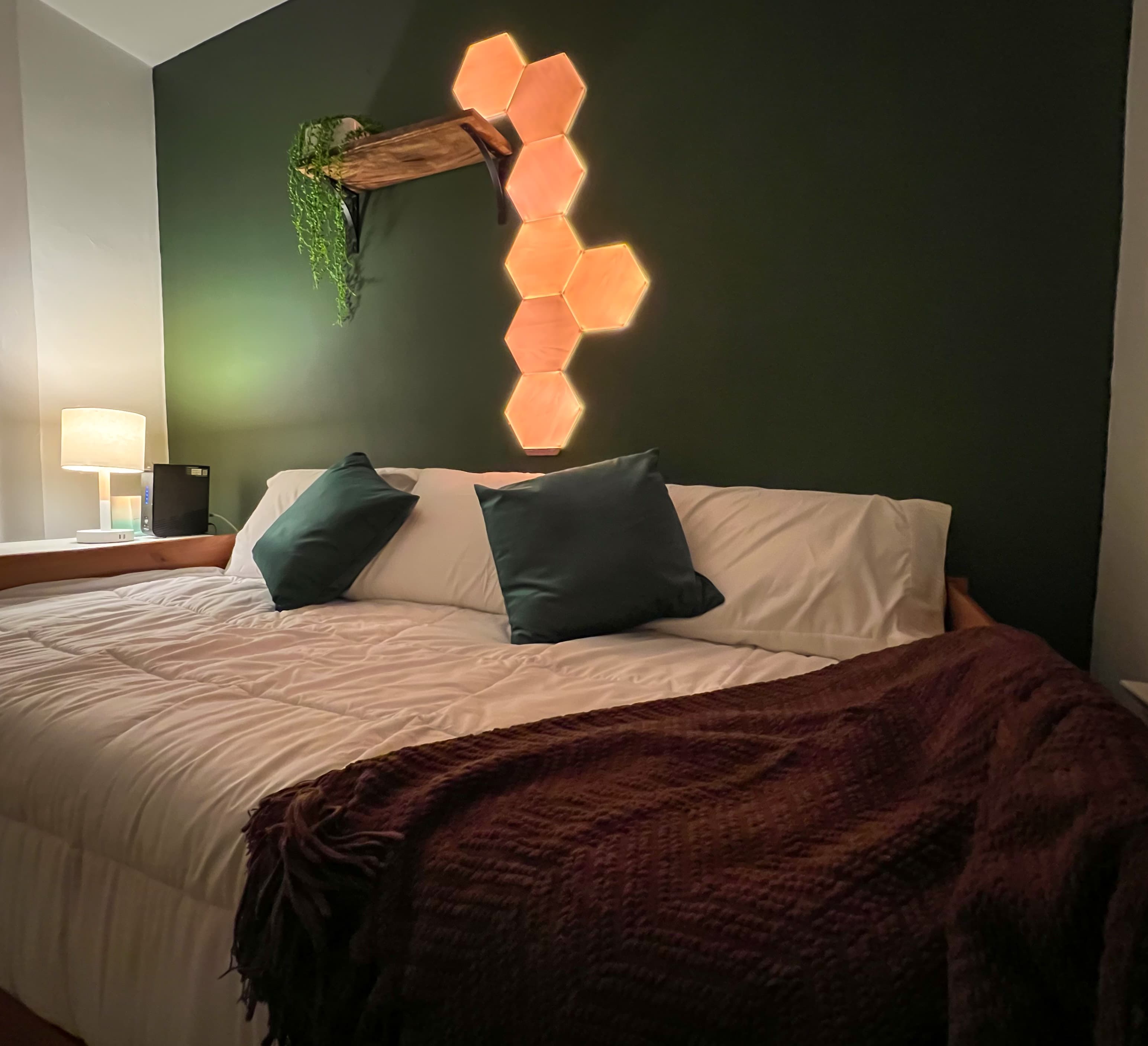 Bedroom with office