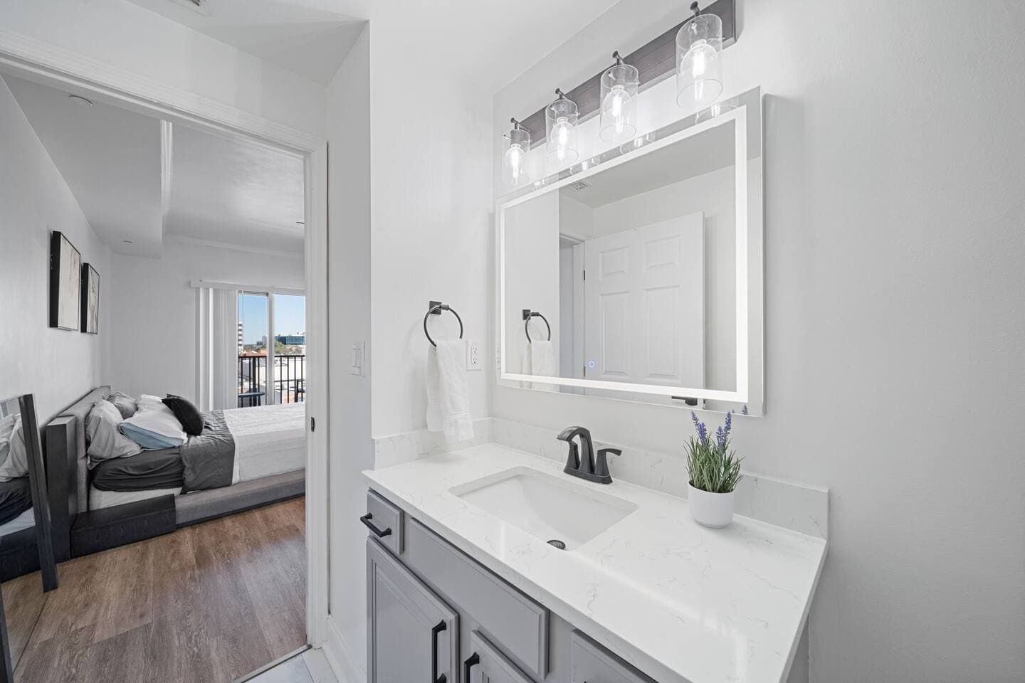 Modern renovated bathroom 