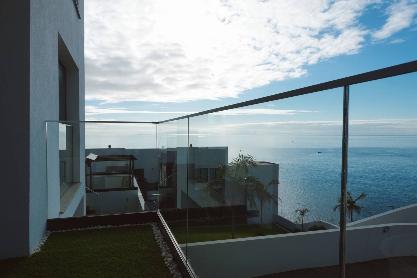 V -  Balcony view