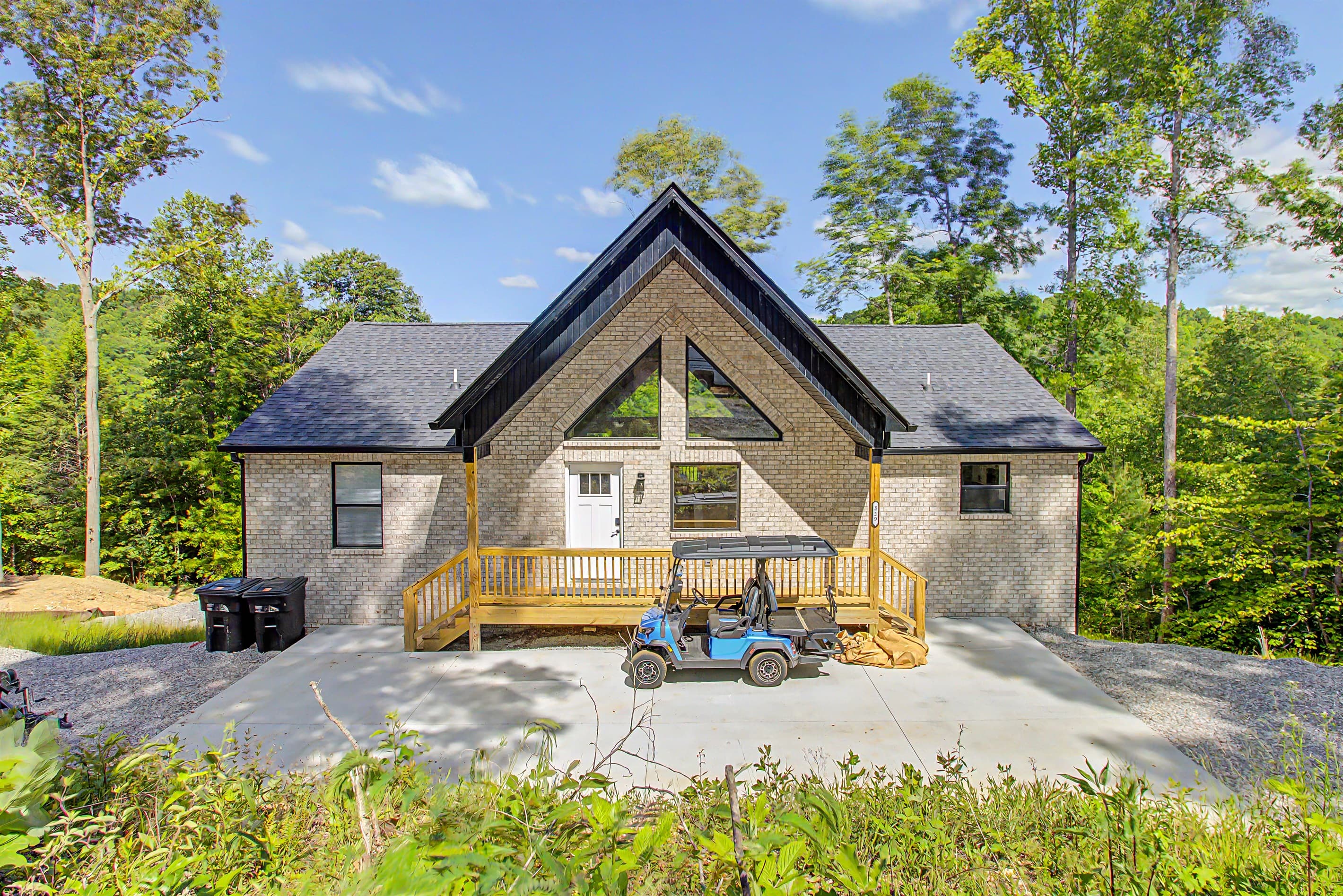Front of home. EZ driveway entry and parking.