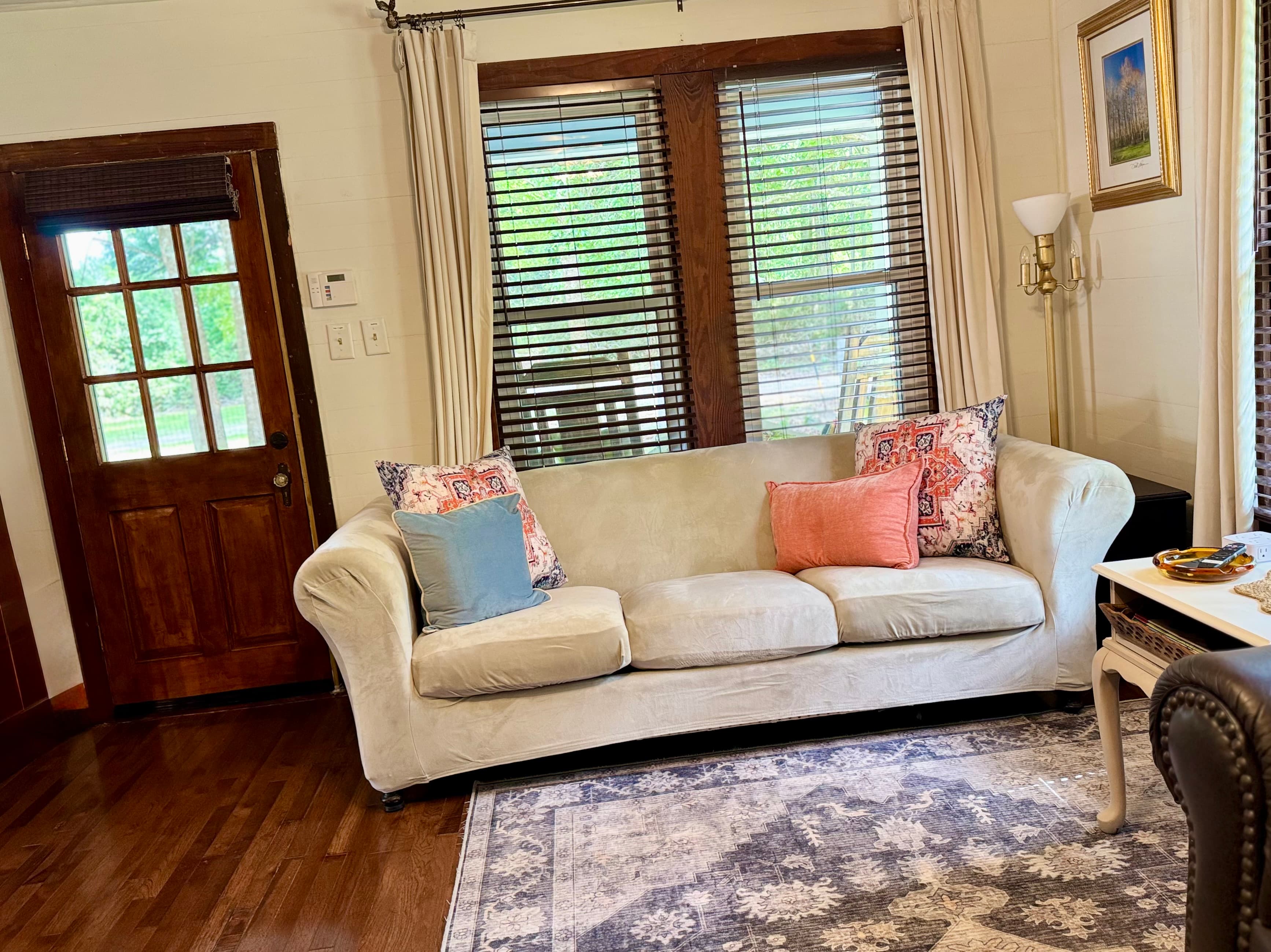 Unwind in the comfortable den