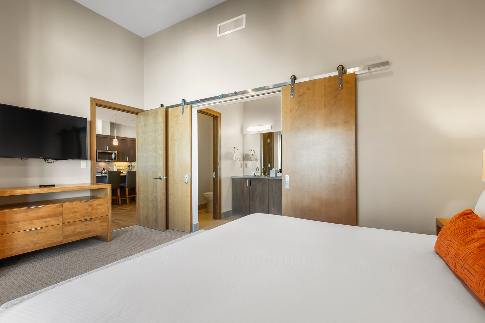 Master bedroom with ensuite