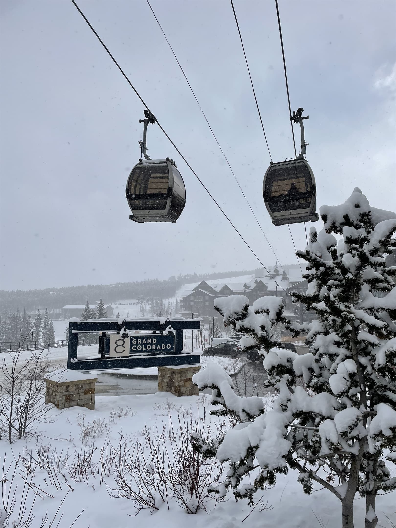 Entrance to the Grand Colorado on Peak 8