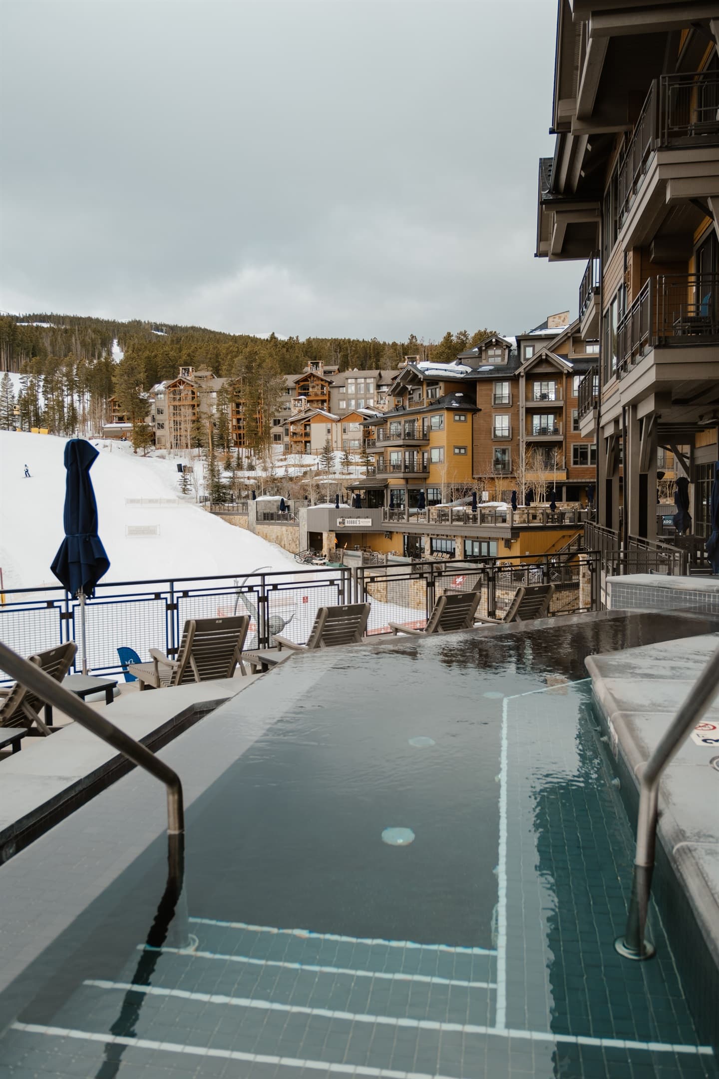 Hot tub & pool with views