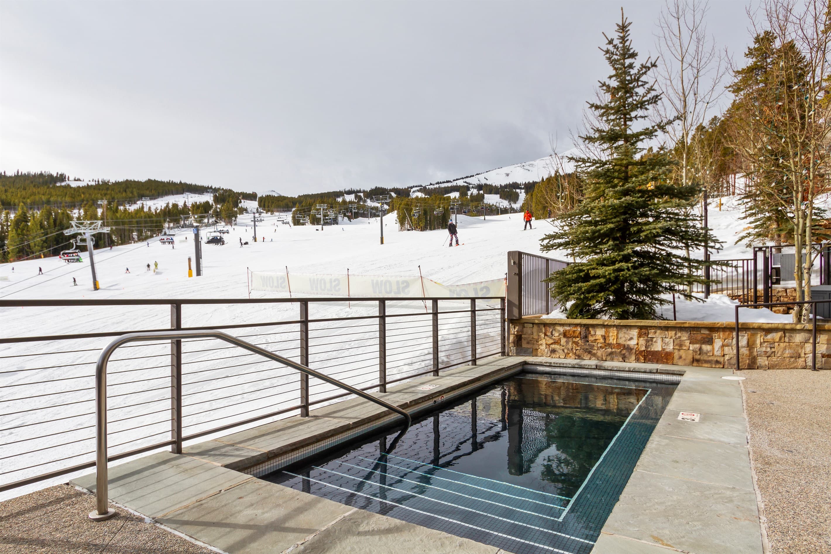 one of several hot tubs