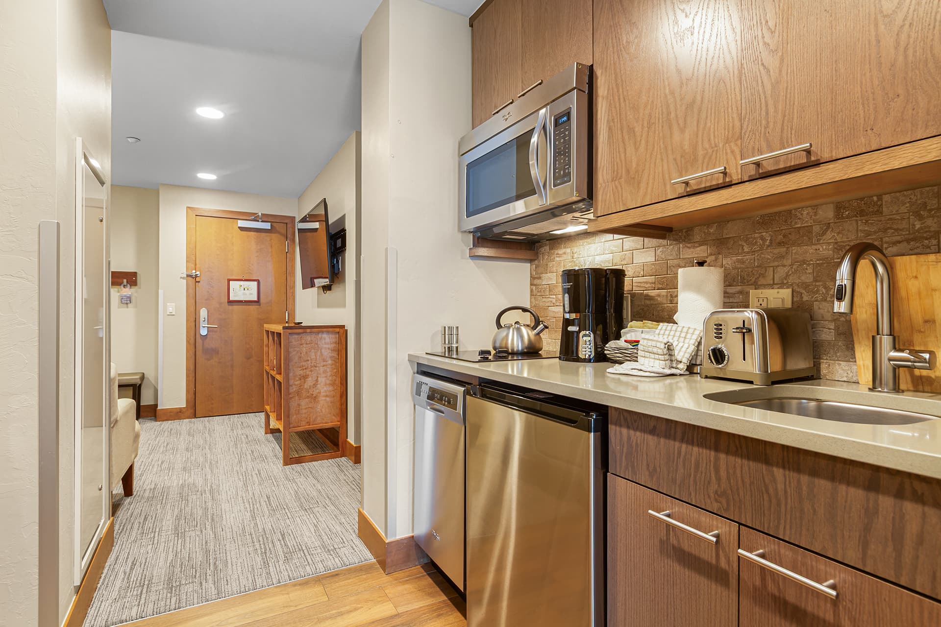 Kitchenette in 3 of 4 bedrooms
