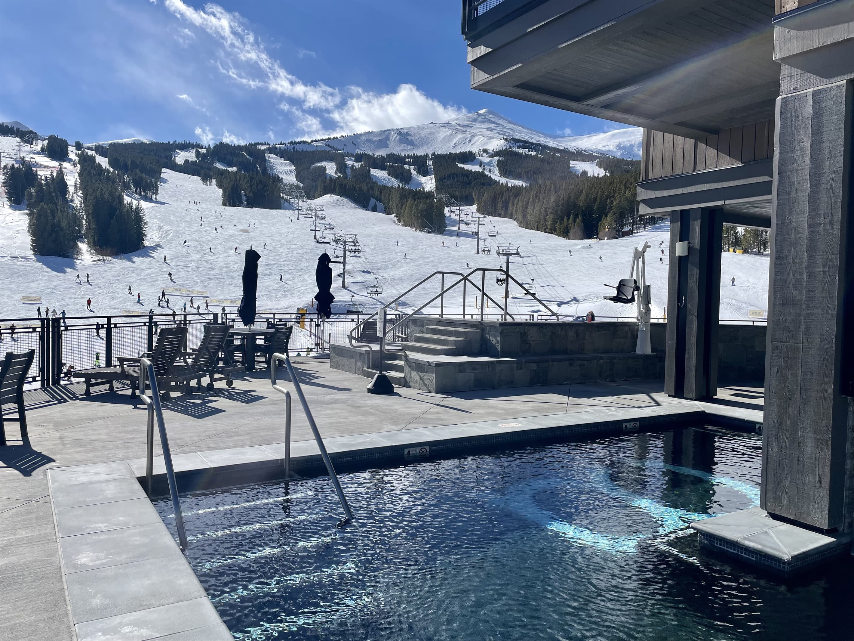 Hot tub & pool