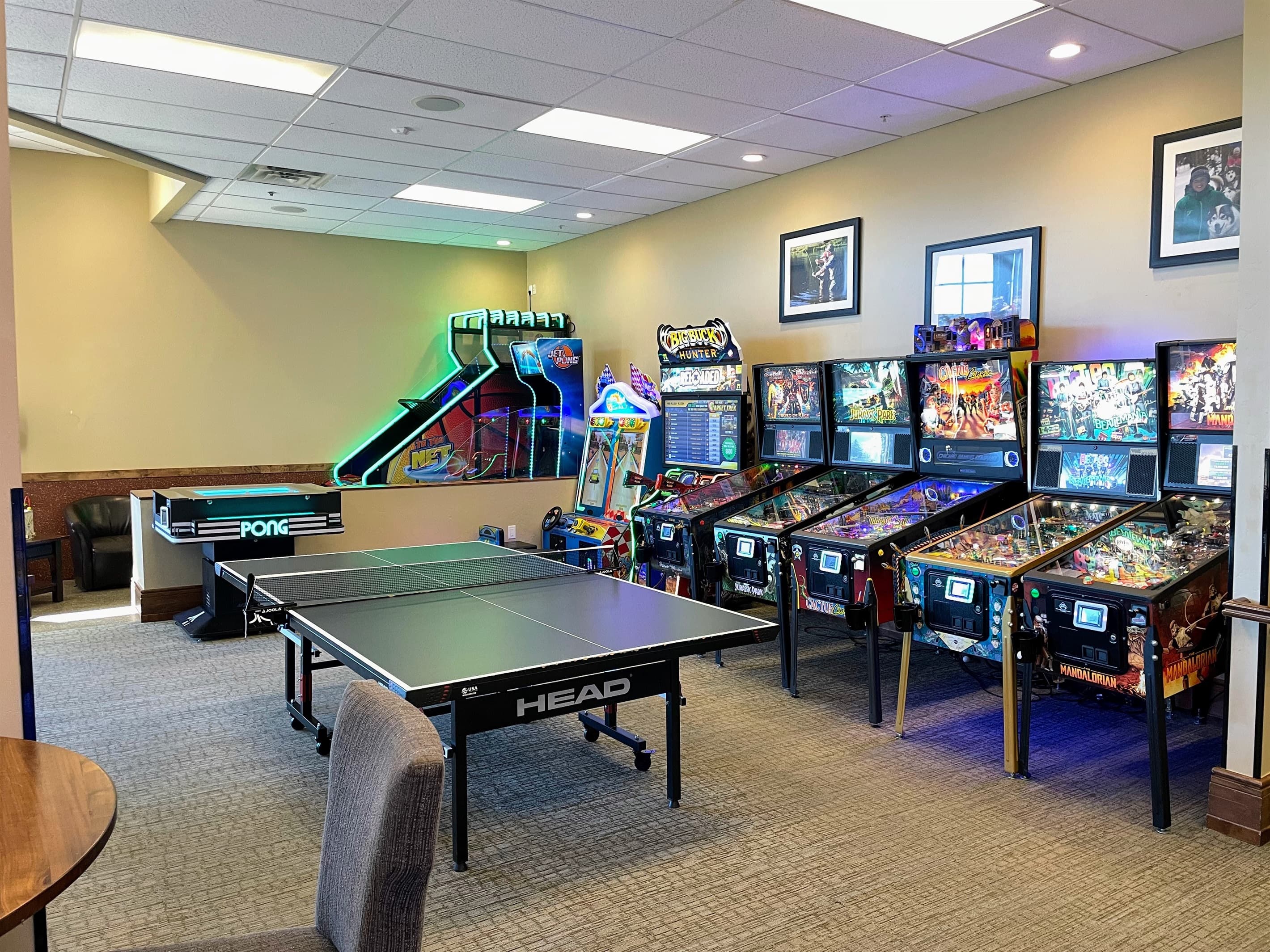 Family game room