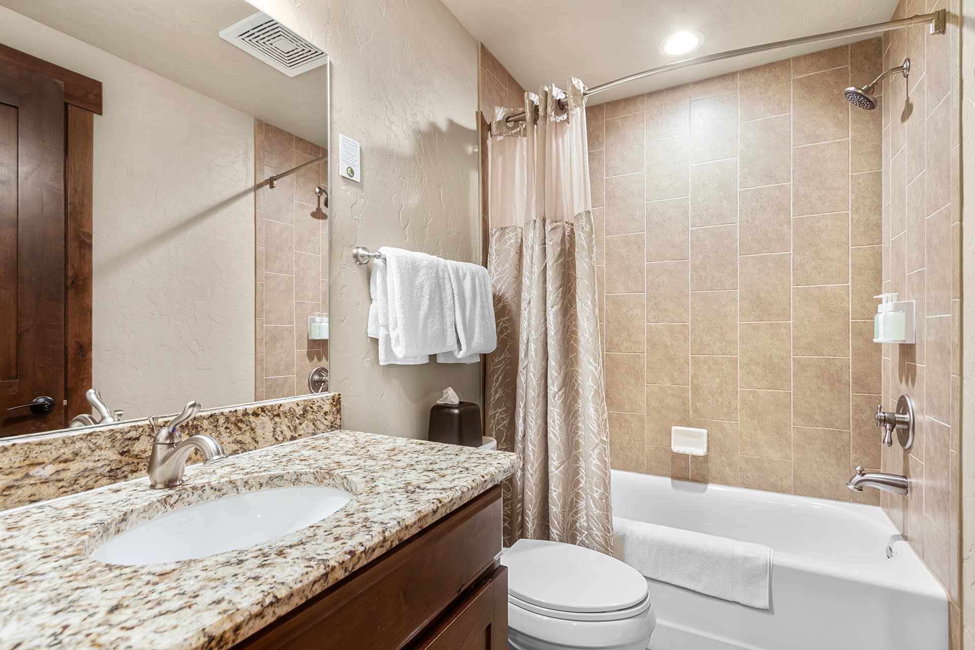 Bathrooms in the Suites