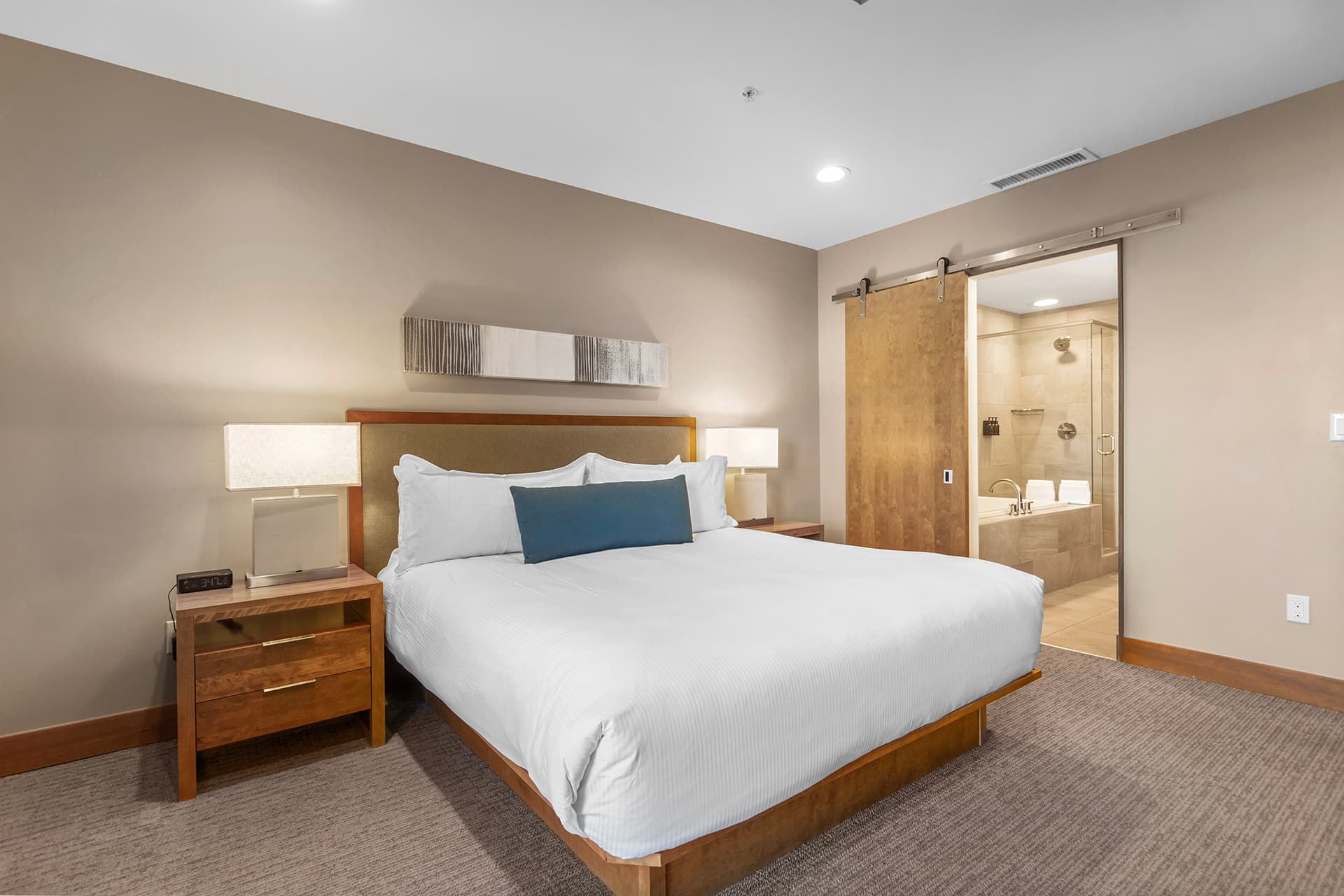 Master bedroom with ensuite