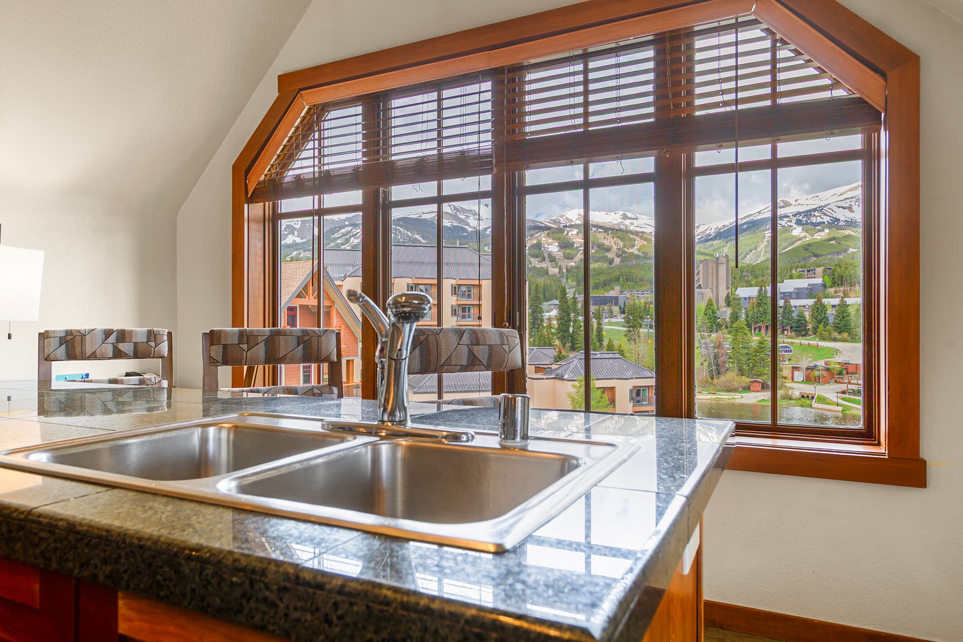 Extra seating off kitchen