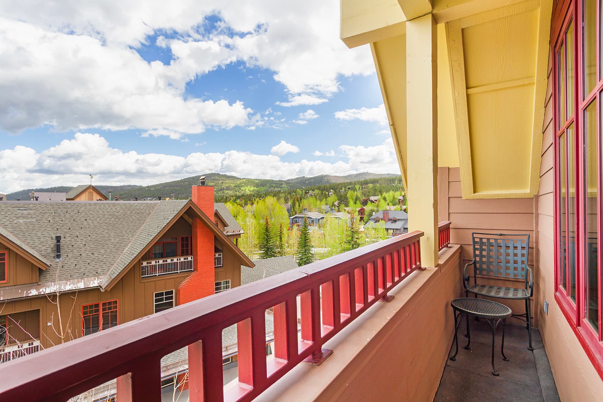 Deck view of town