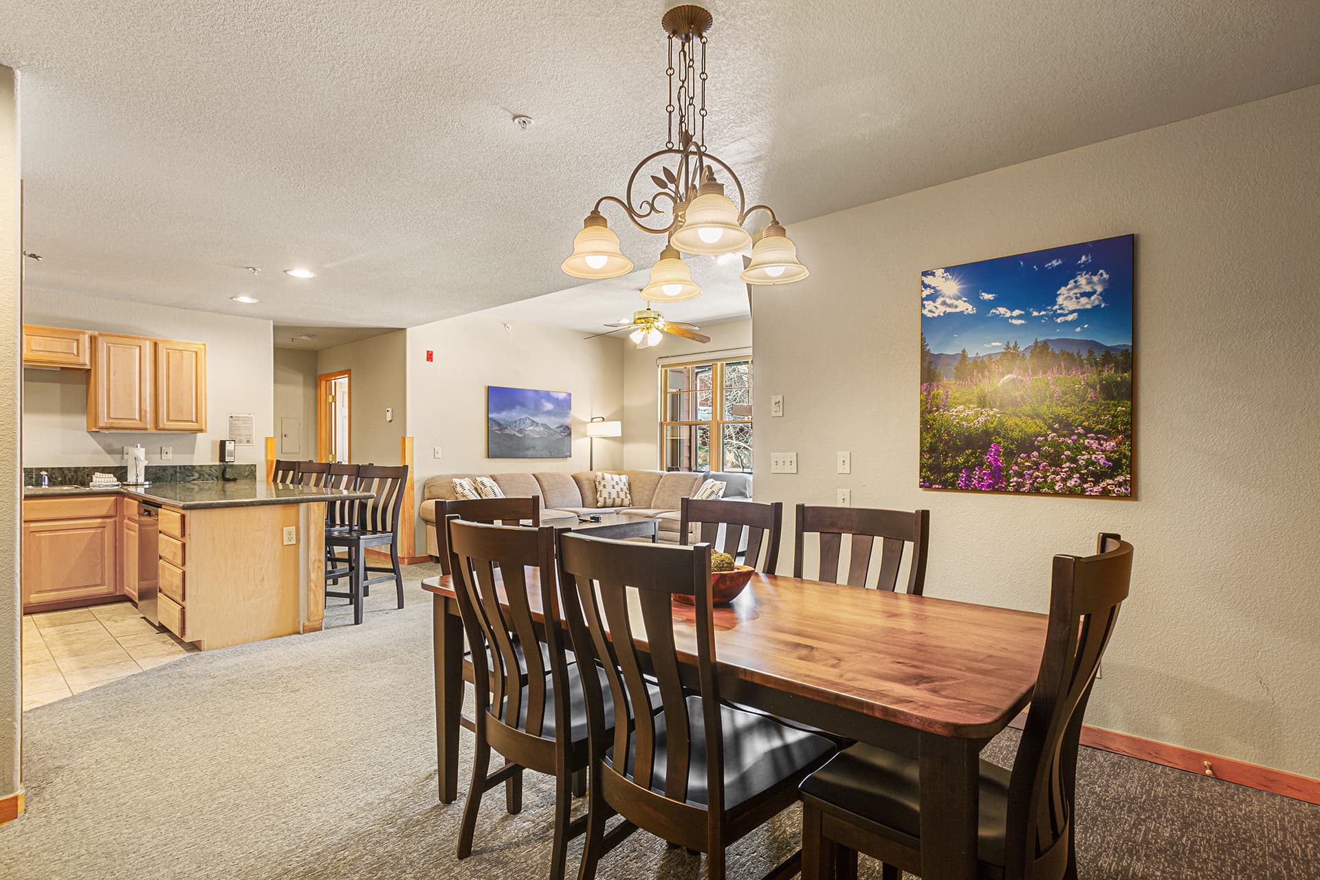 dining area for 6