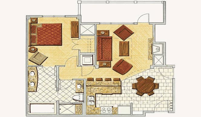 Room layout