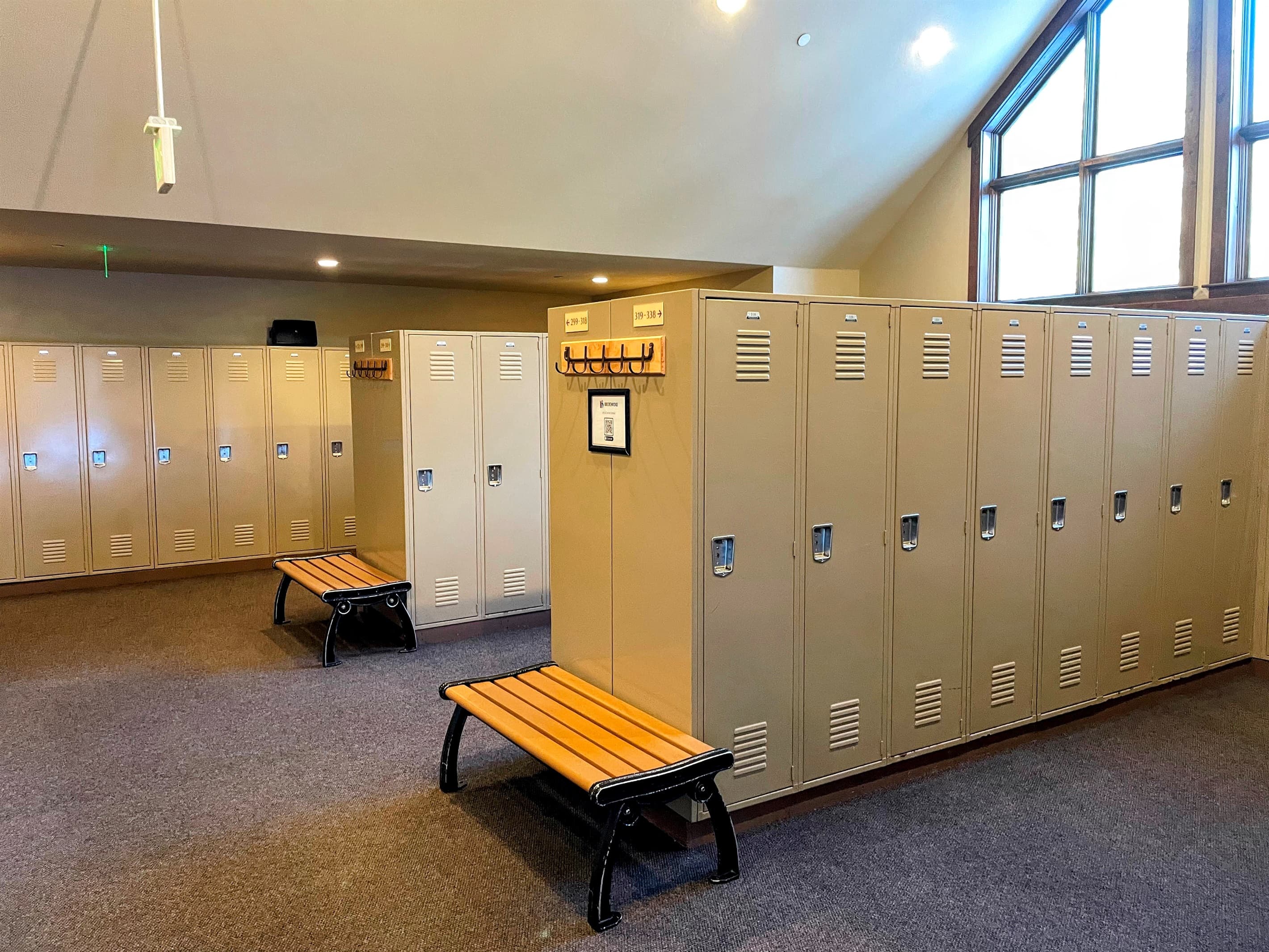 Ski Locker Room