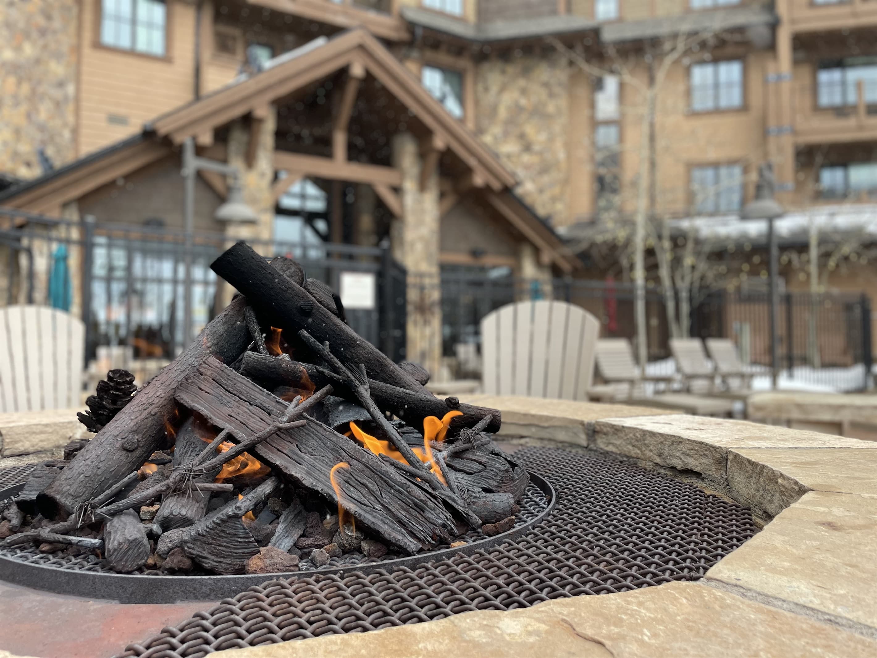outdoor fire pit