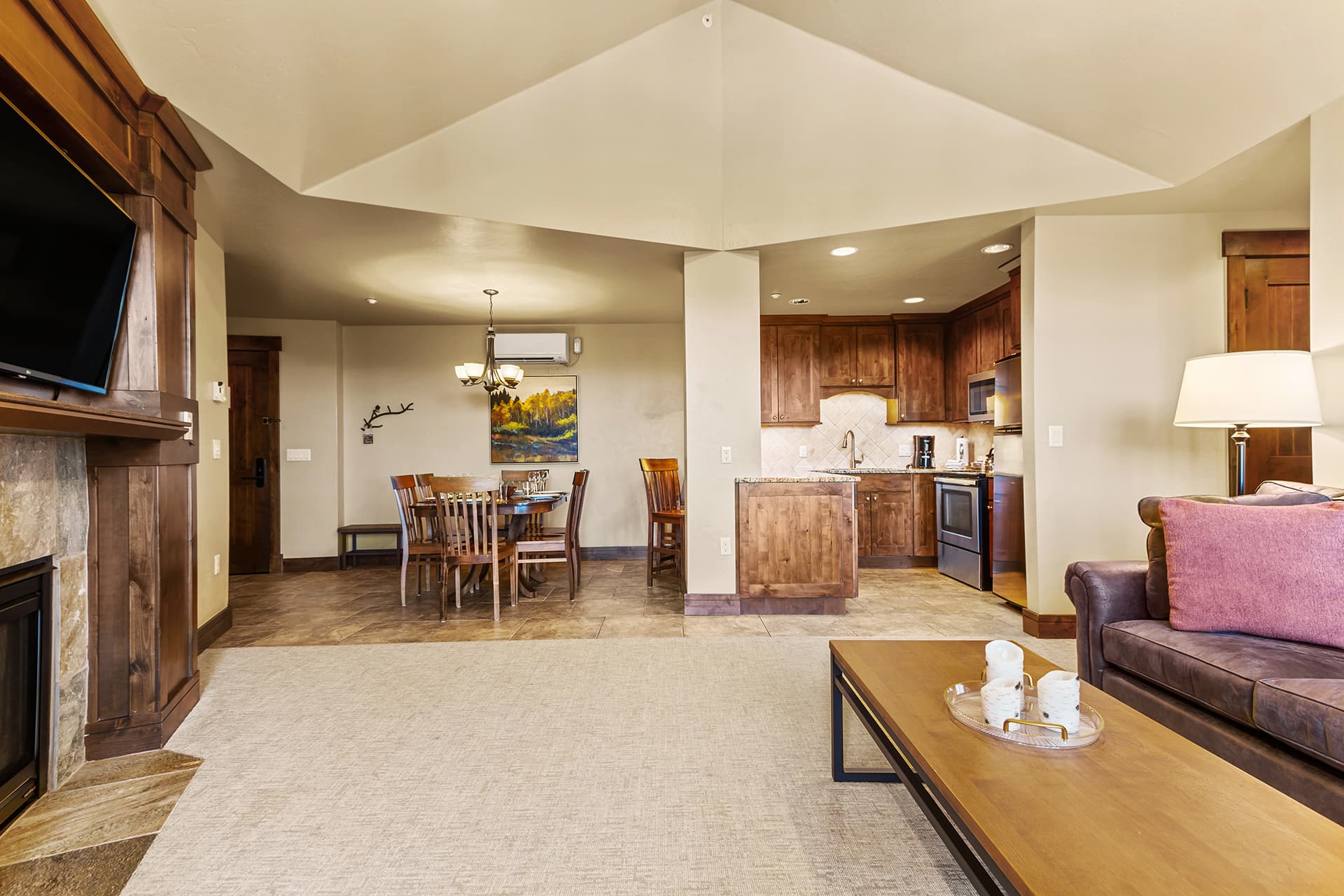 Spacious unit