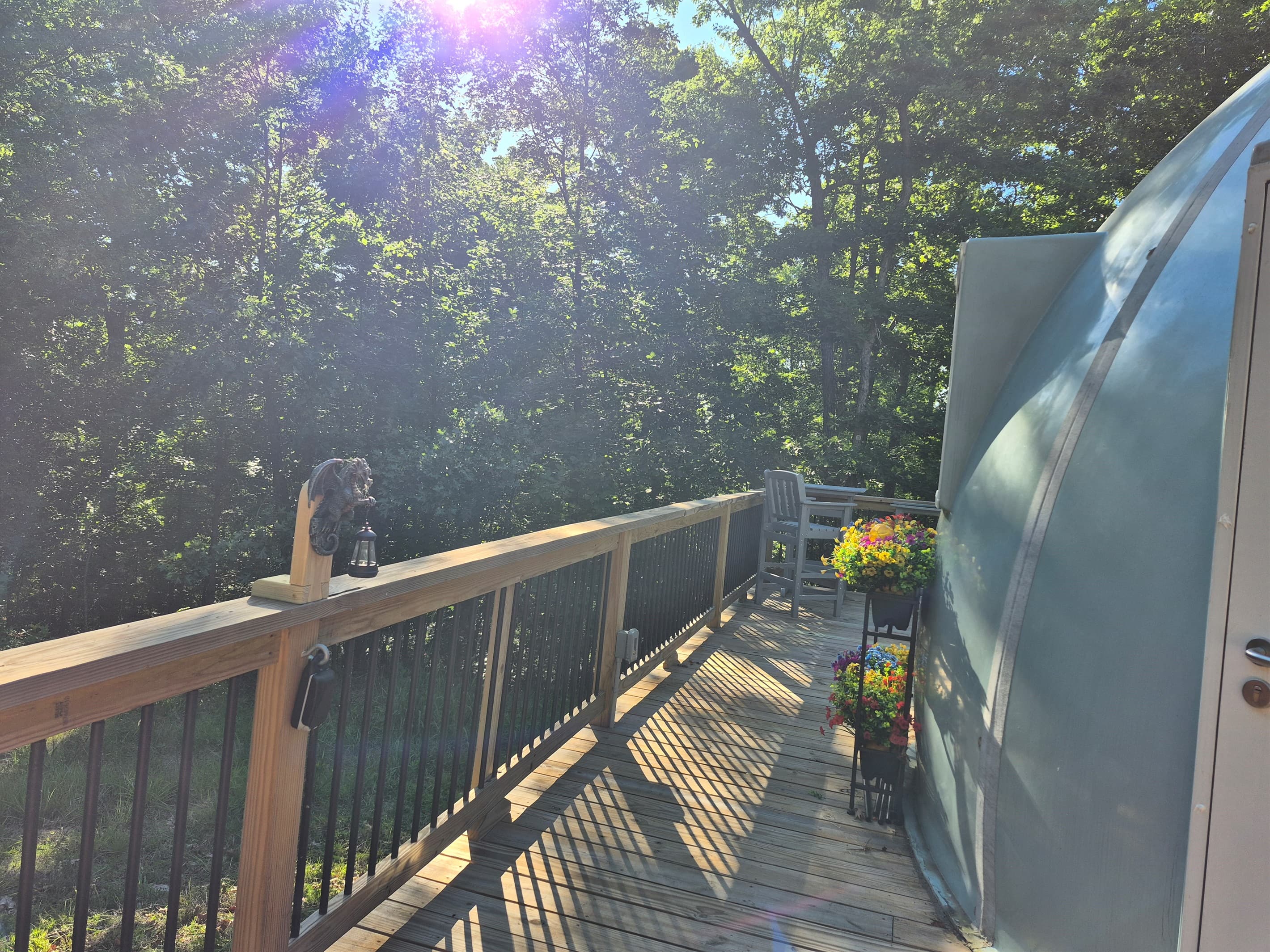 Outdoor dining for 2