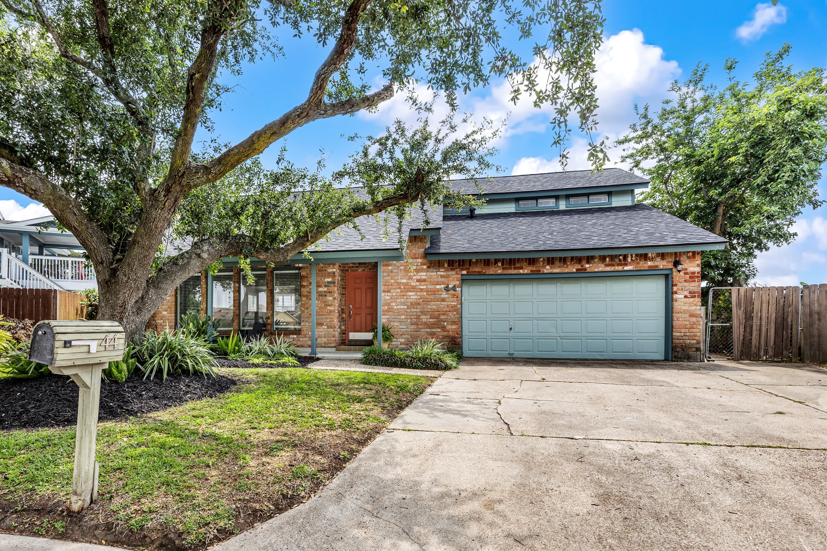 Private garage with parking for vehicle, plus additional driveway space — no hunting for street parking at Lakeview Landing.