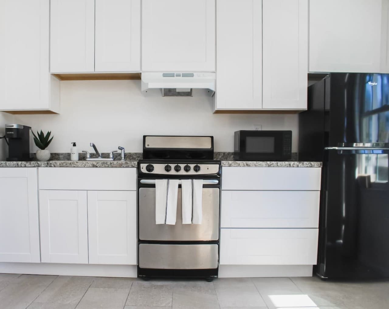 A kitchen that has everything you need
