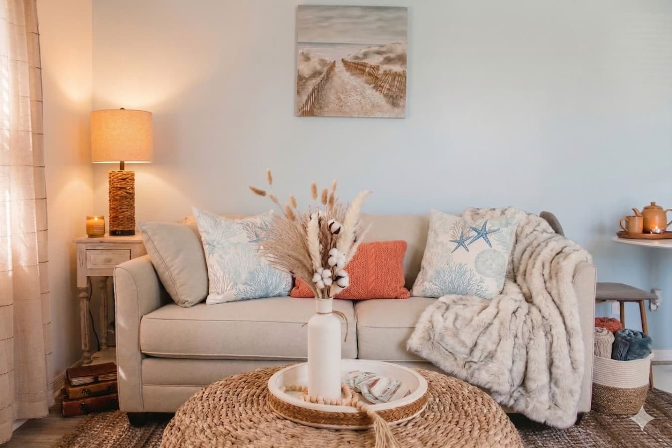 Great sofa to relax after a busy day
*Some items used for the photoshoot only*