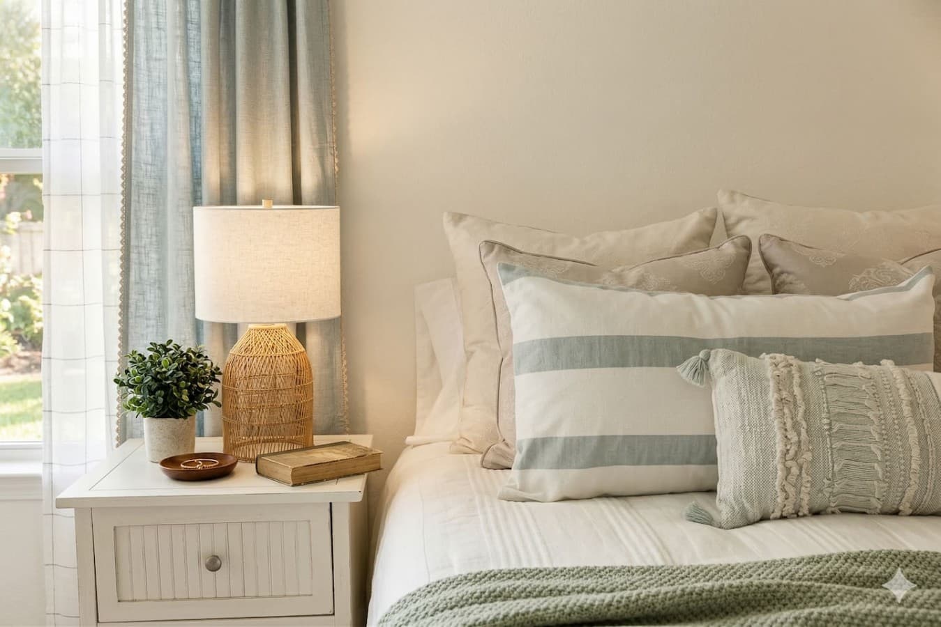 A comfortable place to stay after a busy day
*Some items used for the photoshoot only*