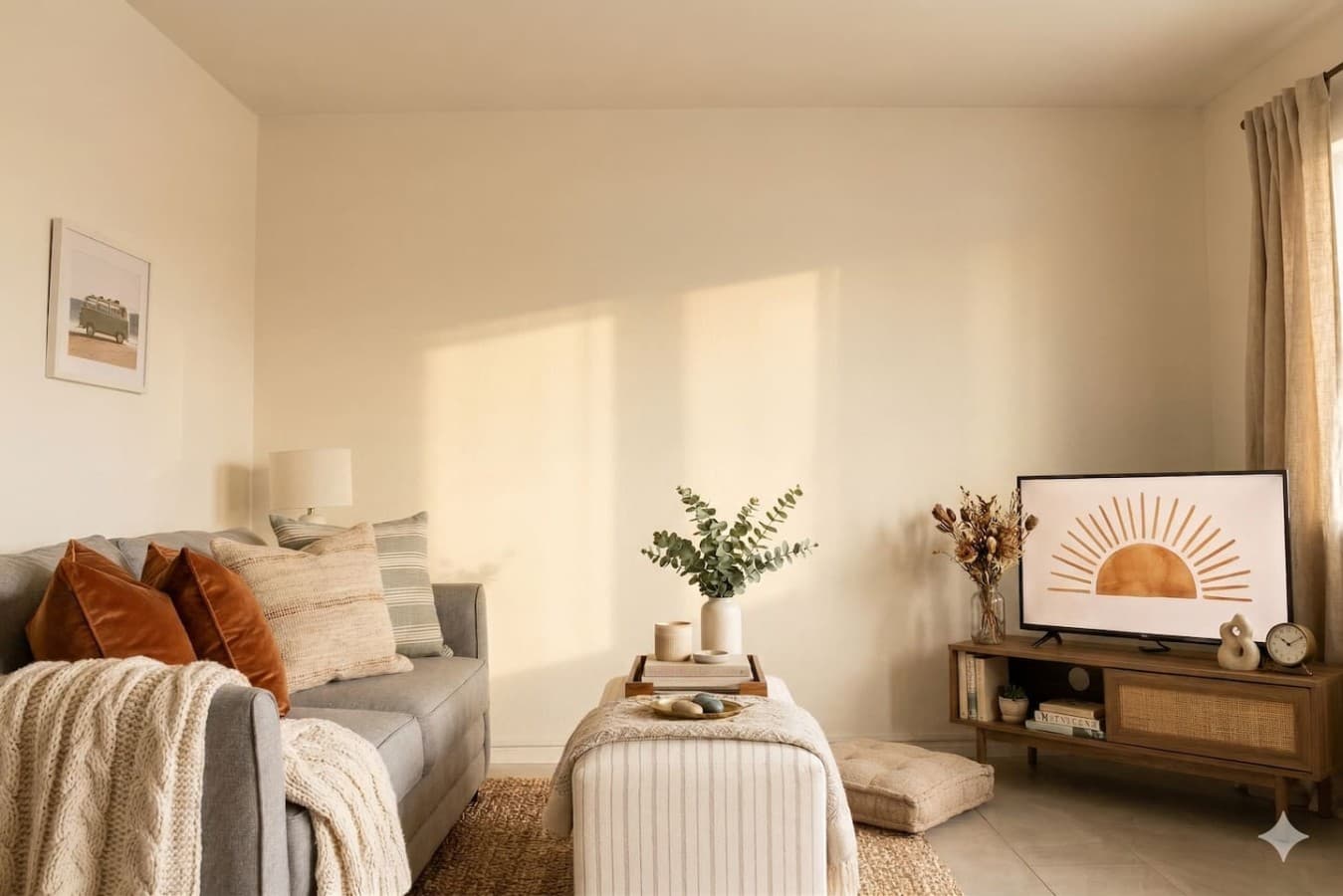 A great space to unwind during your stay!
*Some items used for the photoshoot only*