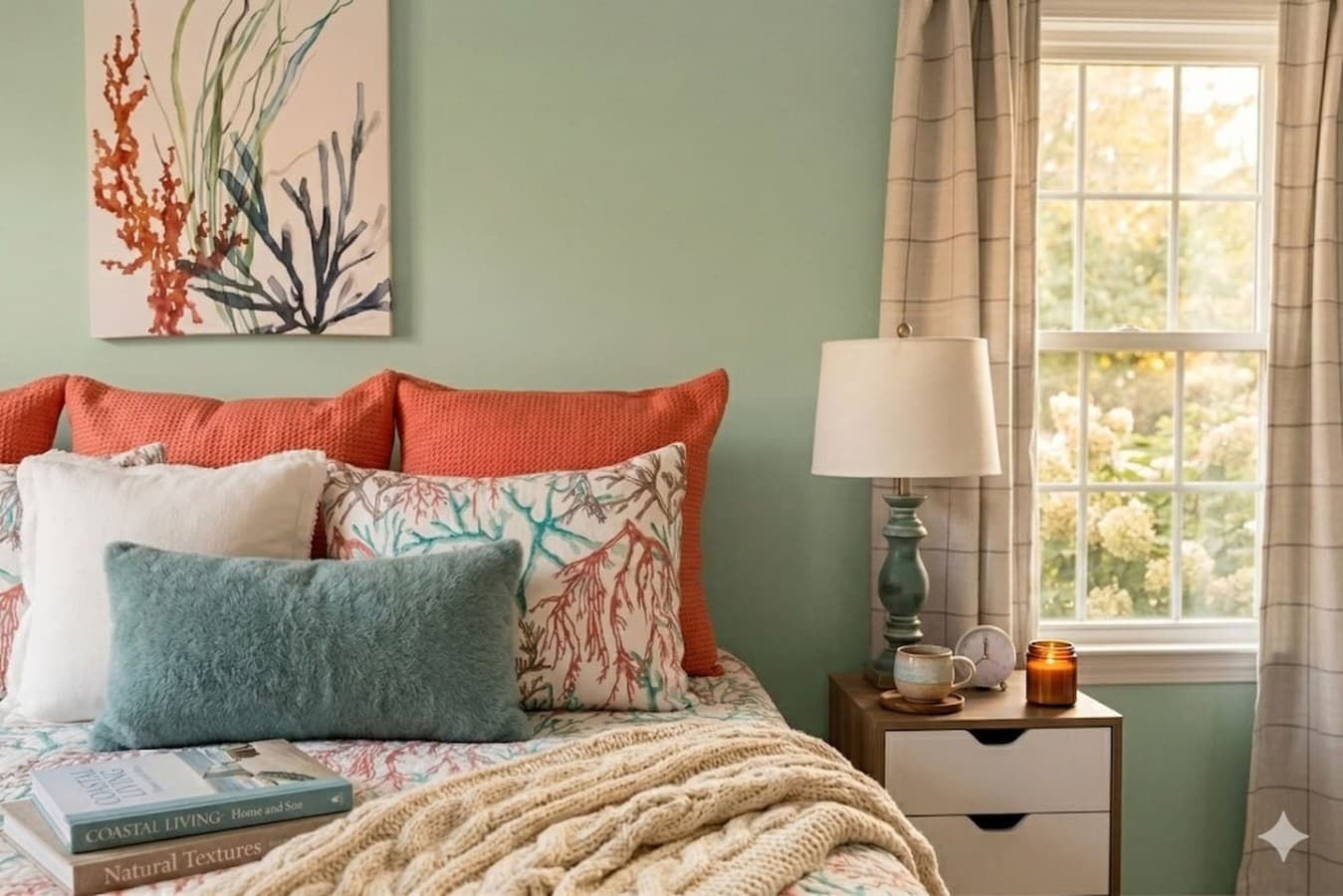 Fun beach style and decor throughout the condo
*Some items used for the photoshoot only*