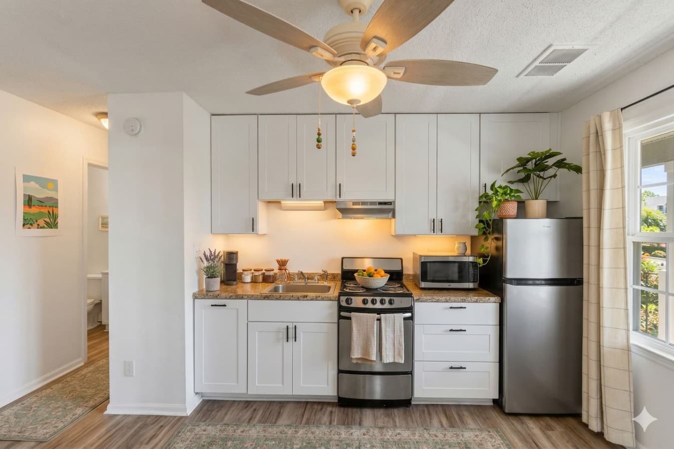 A spacious kitchen and dining room
*Some items used for the photoshoot only*