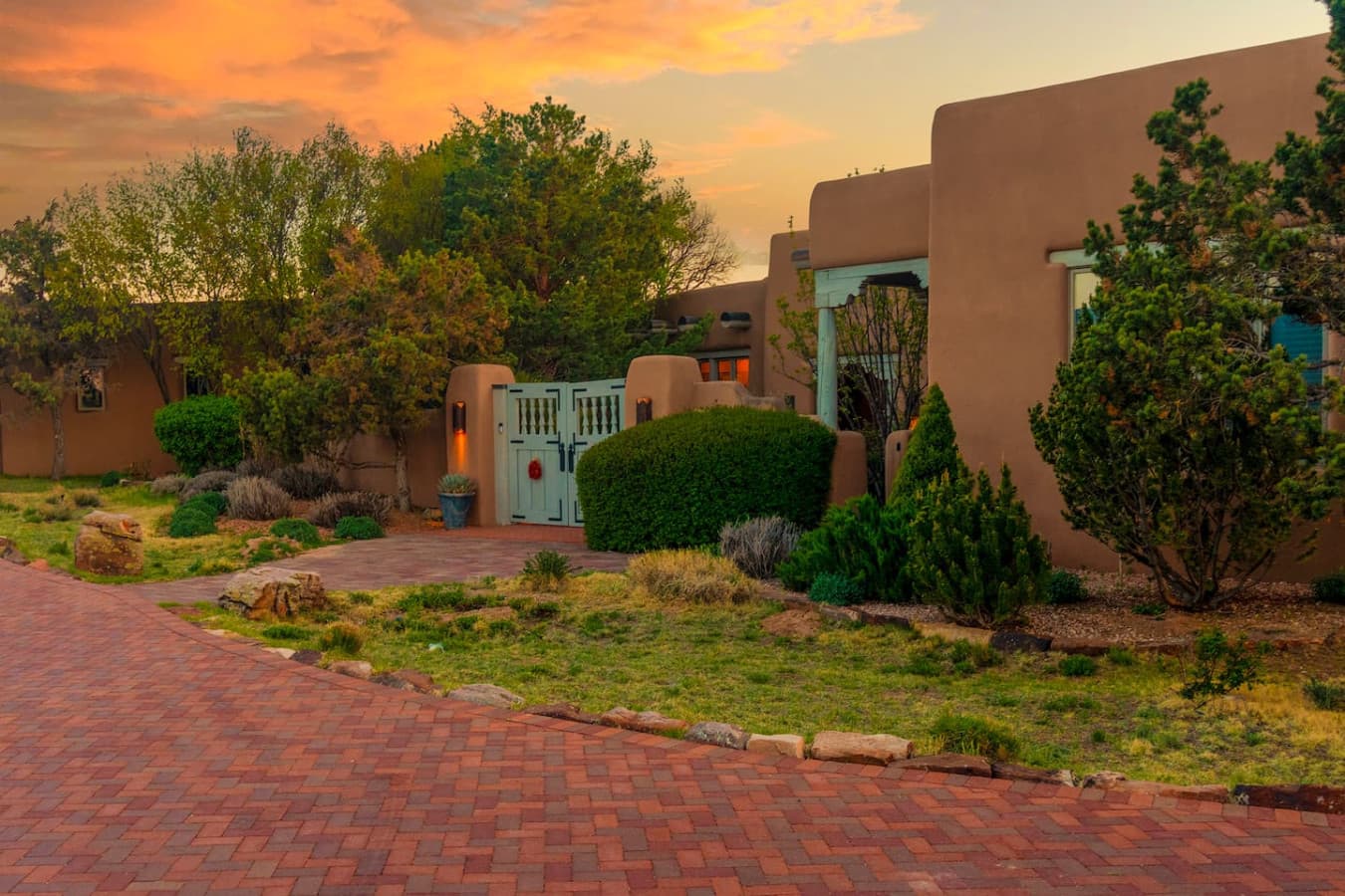 Evening at Main Entrance Courtyard
