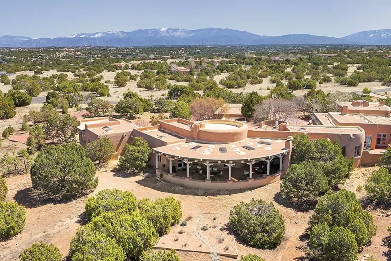 Aerial Southwest view