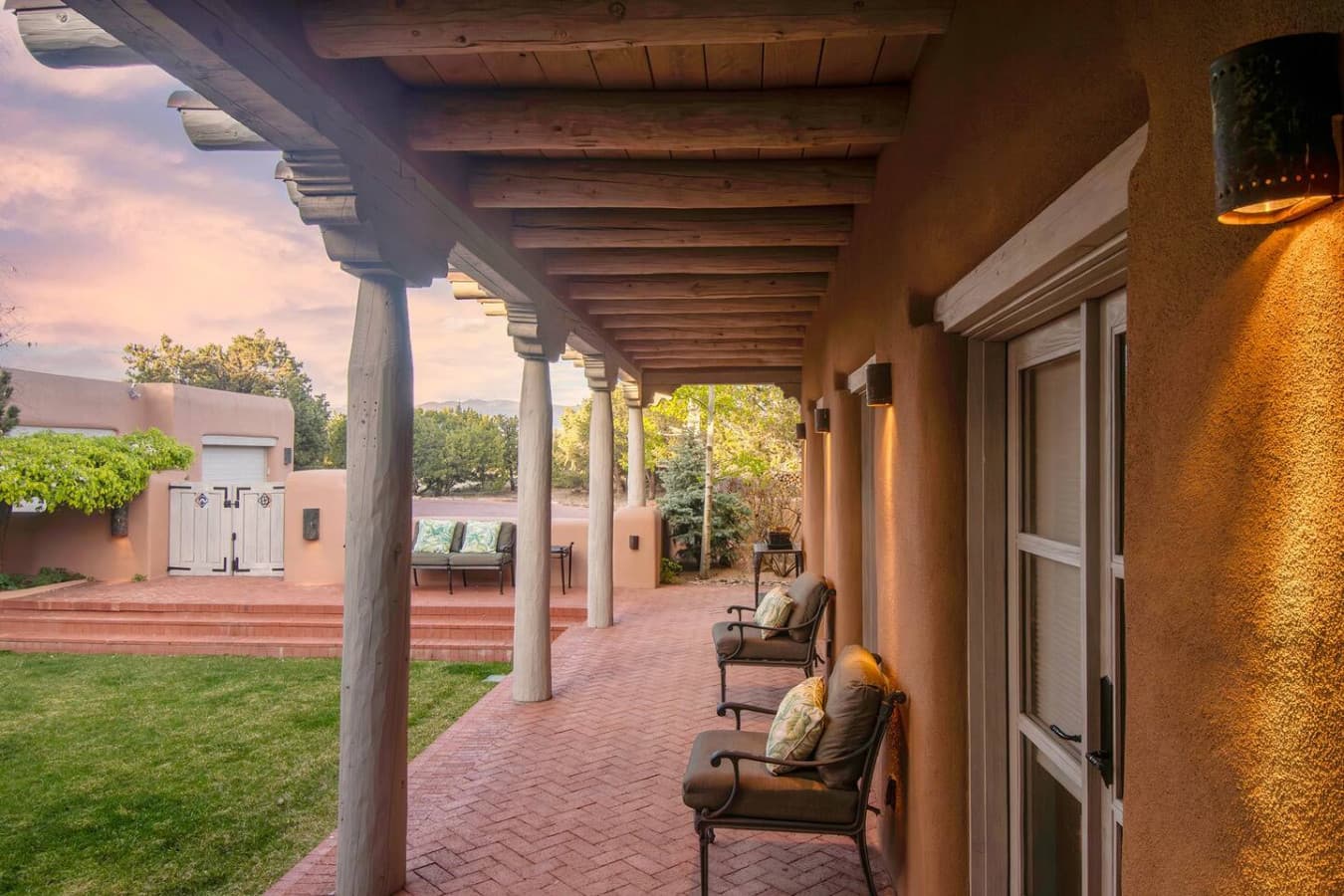 Northeast Courtyard- Off Master Bedroom