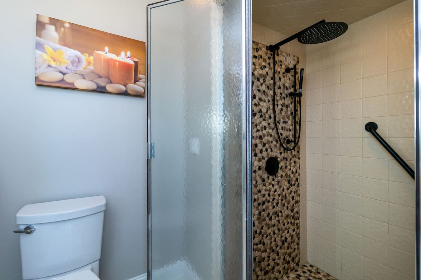 Master Toilet and Steam Shower