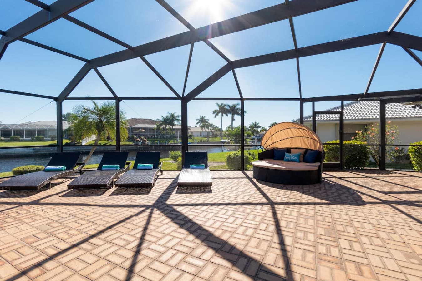 Pool Chaise Lounge Area