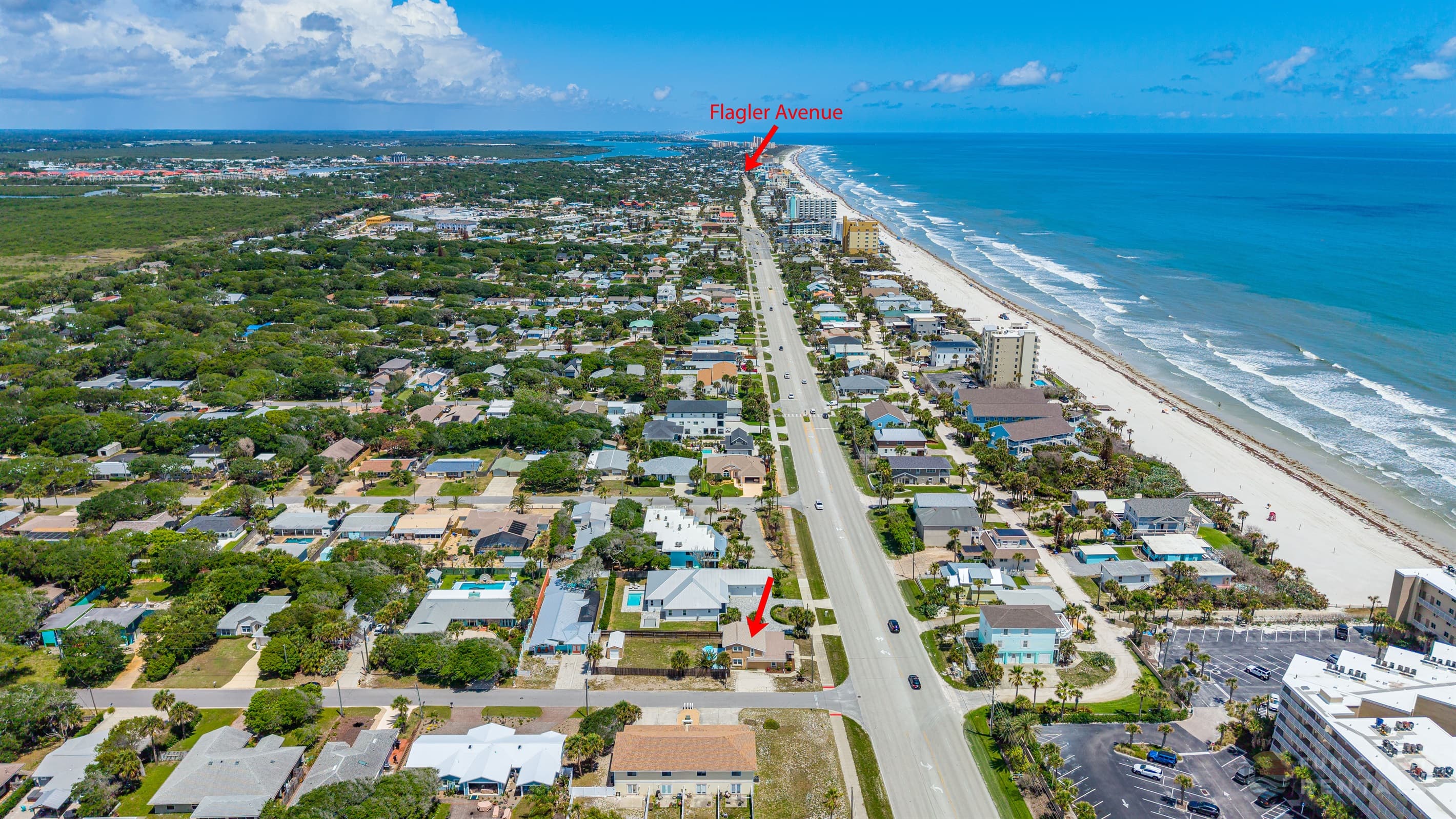 A short 7 minute bike ride from Flagler Avenue!