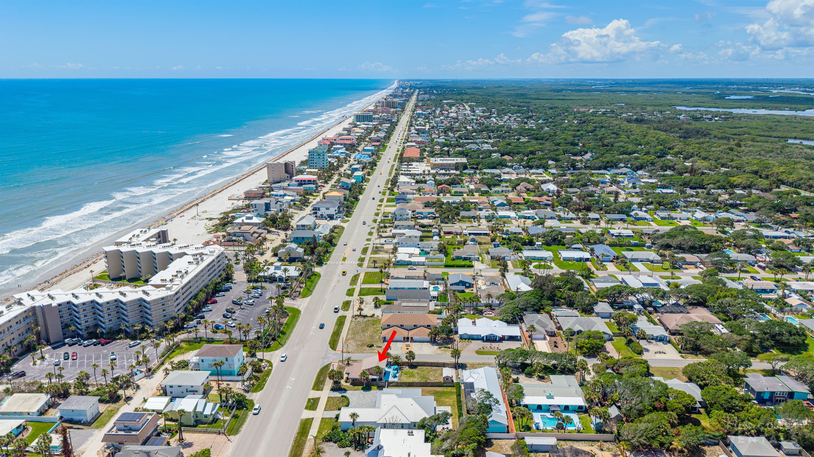 Bird's Eye View looking south
