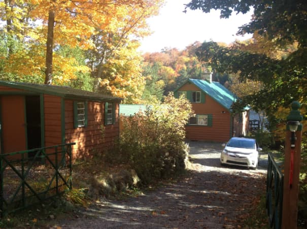 Roadside of cottage