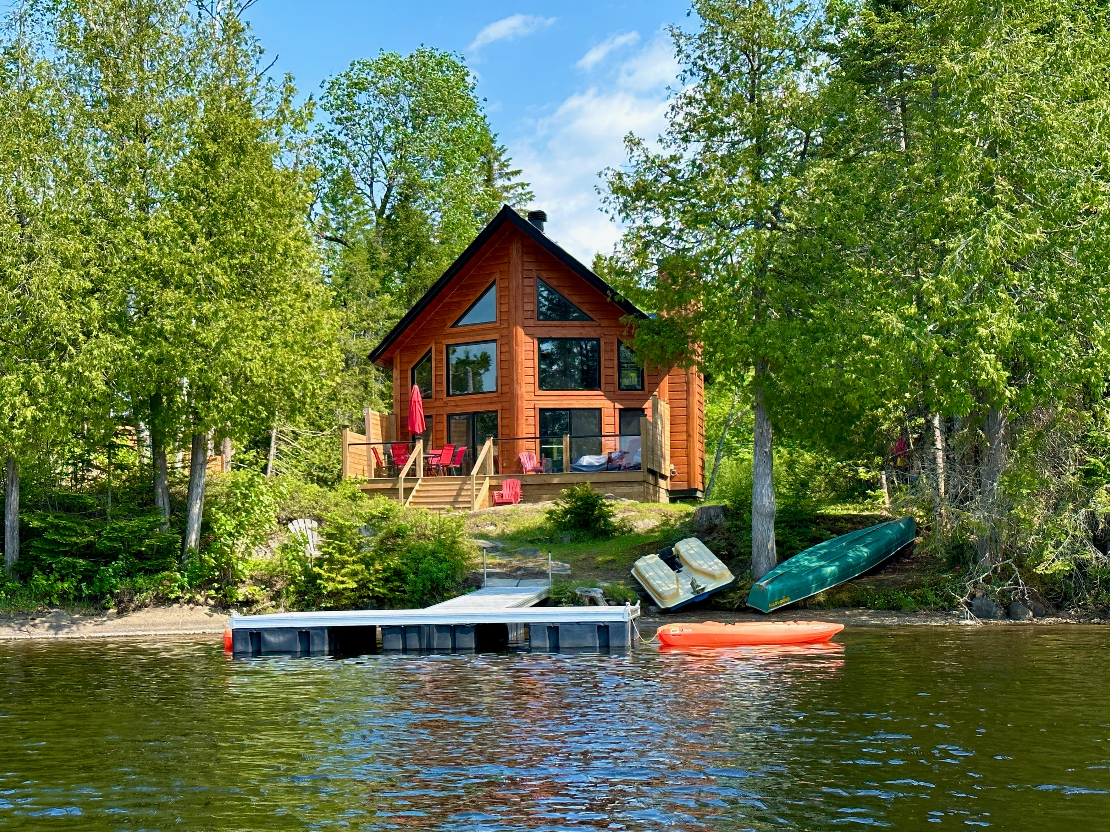 View from lake